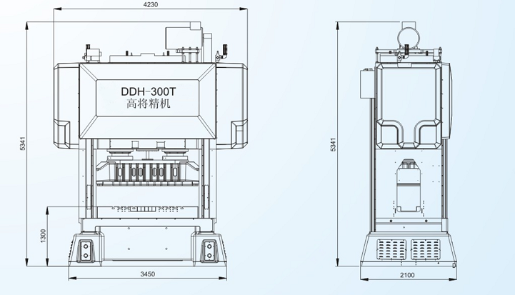 DDH-300T閉式雙點(diǎn)高速精密沖床 DDH-300T閉式雙點(diǎn)高速精密沖床